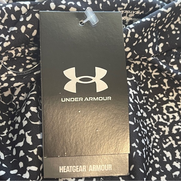 NWT Under Armour High-Rise Compression Bike Short Heatgear Women's Size Large - Picture 7 of 12